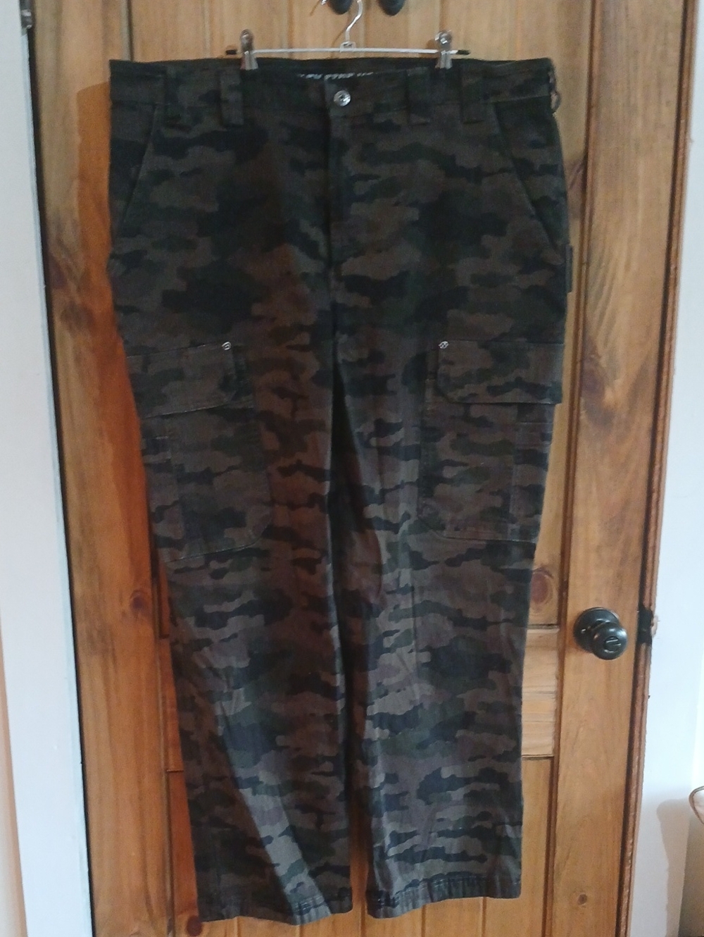Duluth Trading Co Flex Fire Hose Camouflage Cargo Pants - 42